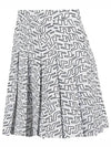 Golf Adina Print Skirt White - J.LINDEBERG - BALAAN 3