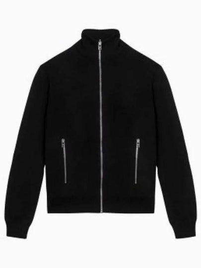 Reversible Wool Nylon Bomber Jacket Black - PRADA - BALAAN 2