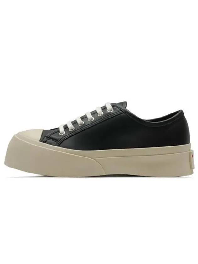 Pablo Platform Nappa Leather Low Top Sneakers Black - MARNI - BALAAN 2