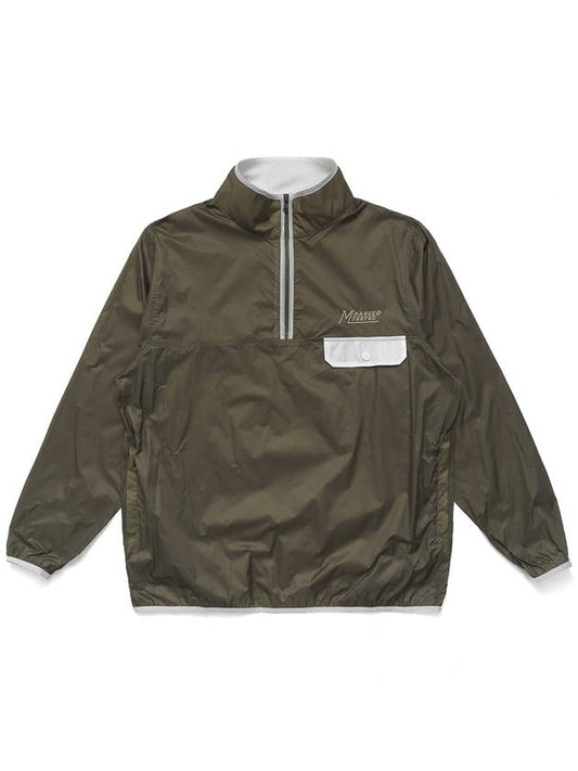 Home on the Range Quarter Anorak KHAKI - MALBON GOLF - BALAAN 1