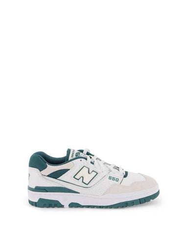 550 Low Top Sneakers White Teal - NEW BALANCE - BALAAN 1