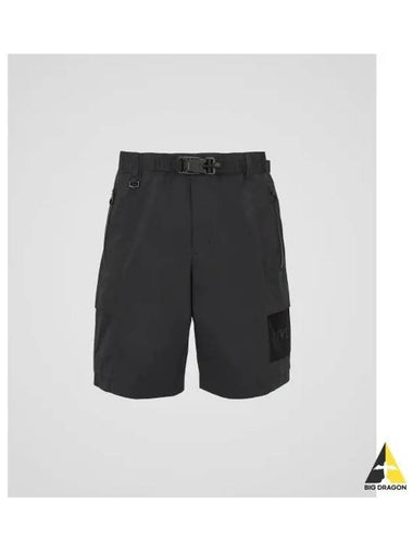 Greasy Shorts Black Men s Bottoms - DUVETICA - BALAAN 1