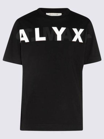 Invert Logo Short Sleeve T-shirt Black - 1017 ALYX 9SM - BALAAN 1