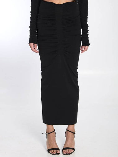 Ruched long skirt - ALEXANDER WANG - BALAAN 1