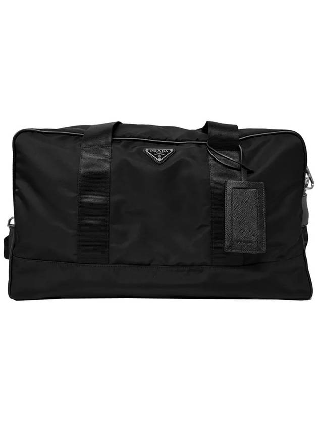 Tesuto Boston Luggage Bag Black - PRADA - BALAAN 2