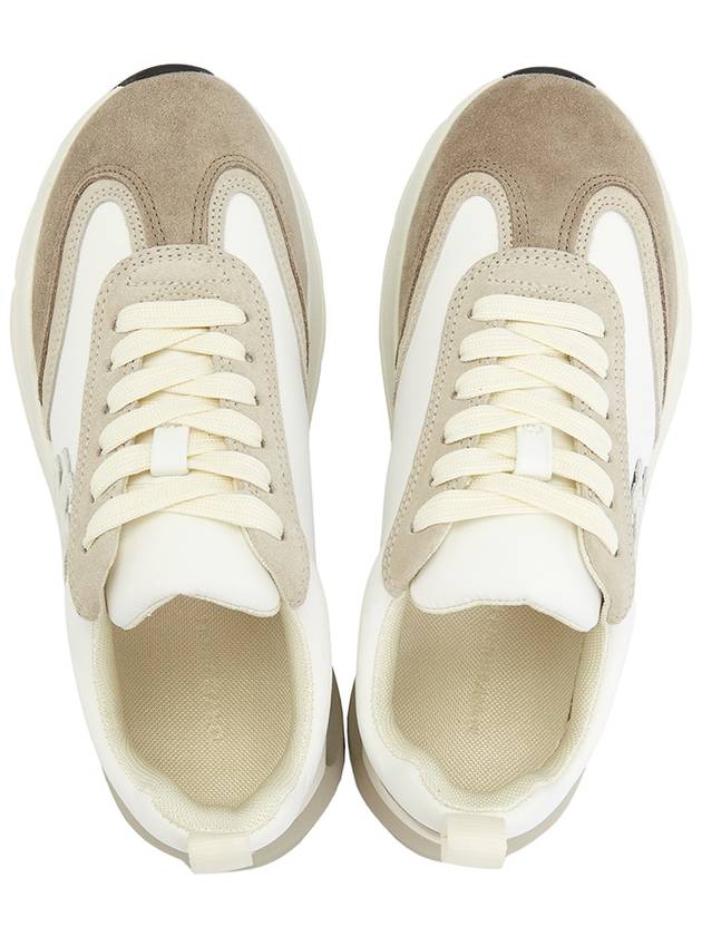 Good Luck Trainer Low Top Sneakers White - TORY BURCH - BALAAN 3