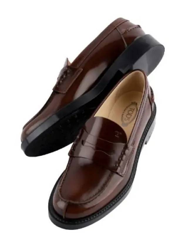 Leather Penny Loafers Women s Shoes - TOD'S - BALAAN 1