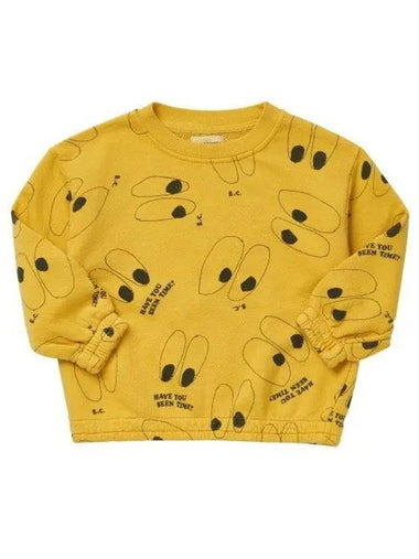 222AC039 720 Eyes Allover Junior Sweatshirt 1137304 - BOBO CHOSES - BALAAN 1