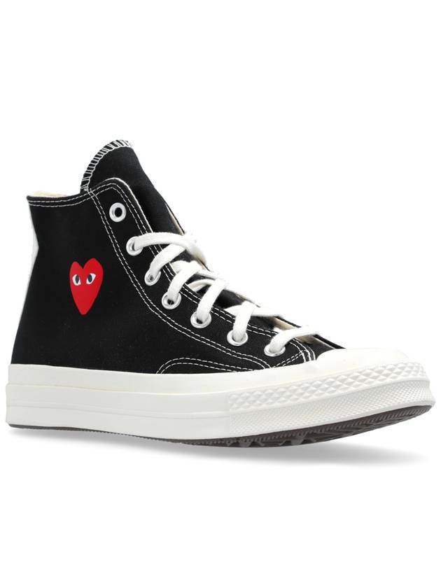 Comme Des Garçons Play Comme Des Garçons Play X Converse, Women's, Black - COMME DES GARCONS PLAY - BALAAN 4