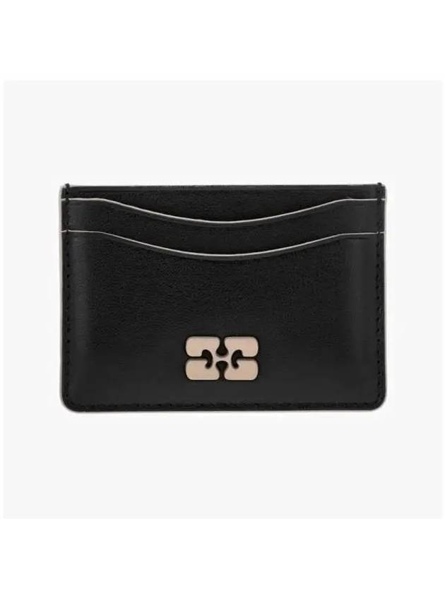 Bou Card Wallet Black - GANNI - BALAAN 3