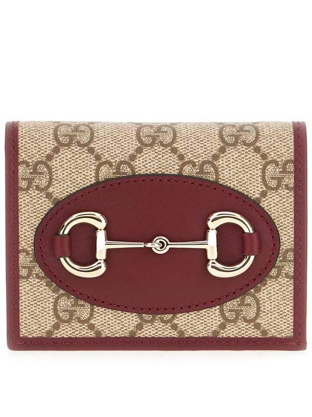 Horsebit 1955 Card Wallet Beige - GUCCI - BALAAN 2