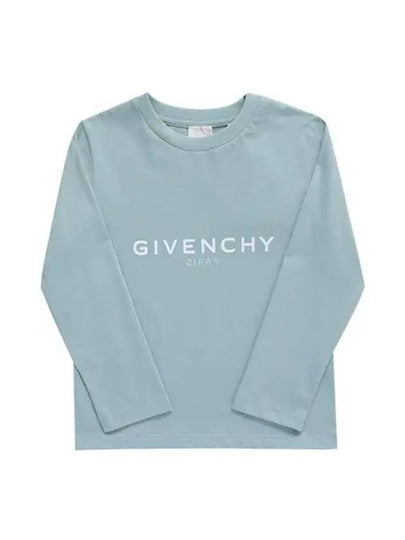 Long sleeve tshirt H25448 773 Archetype logo print kids long sleeve tshirt - GIVENCHY - BALAAN 2