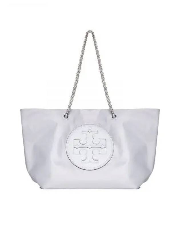 Ella Chain Tote Bag Grey - TORY BURCH - BALAAN 2