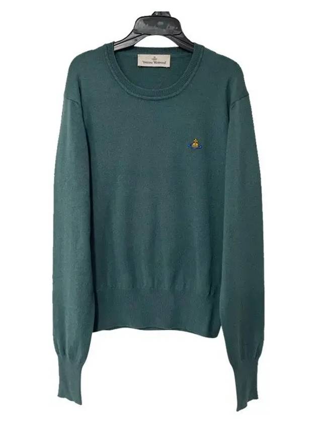 Women's Bea Logo Bea Knit Top Green - VIVIENNE WESTWOOD - BALAAN 2