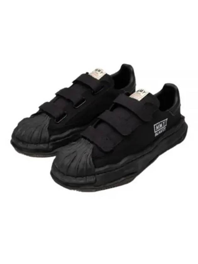 OG Sole Canvas Low Top Sneakers Black - MIHARA YASUHIRO - BALAAN 2