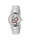 G Timeless Snake Metal Watch YA1264076 Silver - GUCCI - BALAAN 1