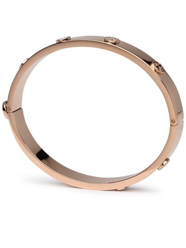 Miller Hinged Stud Bangle Bracelet Rose - TORY BURCH - BALAAN 4