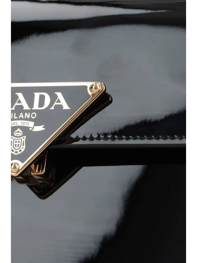 Half Moon Shoulder Bag Black - PRADA - BALAAN 5