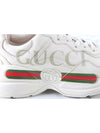 Band logo rhyton sneakers 34 5 215 - GUCCI - BALAAN 8