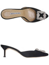 HANGISIMU Jewel Mule Black - MANOLO BLAHNIK - BALAAN 3