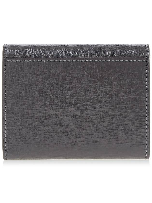 BB logo bifold wallet gray - BALENCIAGA - BALAAN.