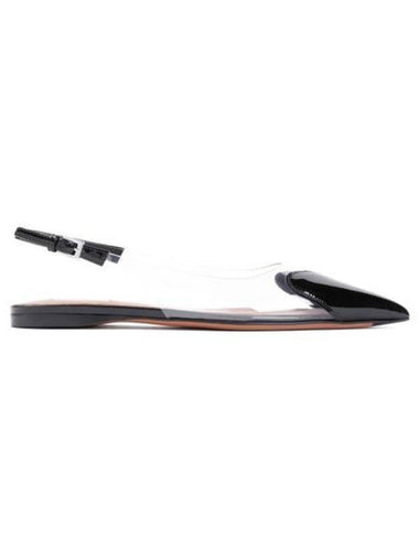 Le Core Patent Calfskin Flat Black - ALAIA - BALAAN 1