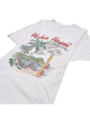 Easy Aloha Short Sleeve T Shirt 024 02W9ET013 VINTAGEWHITE - RE/DONE - BALAAN 3