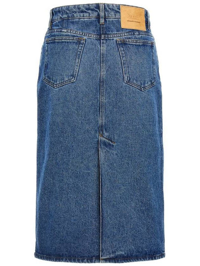 AMI Paris Denim Skirt - AMI - BALAAN 2