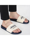 Logo Adilette Shower Slippers White - ADIDAS - BALAAN 2