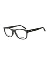 Rectangle Acetate Eyeglasses Black - MONTBLANC - BALAAN 2