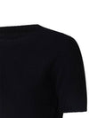 Washed Lambswool Crewneck Knit Top Navy - MAISON MARGIELA - BALAAN 3