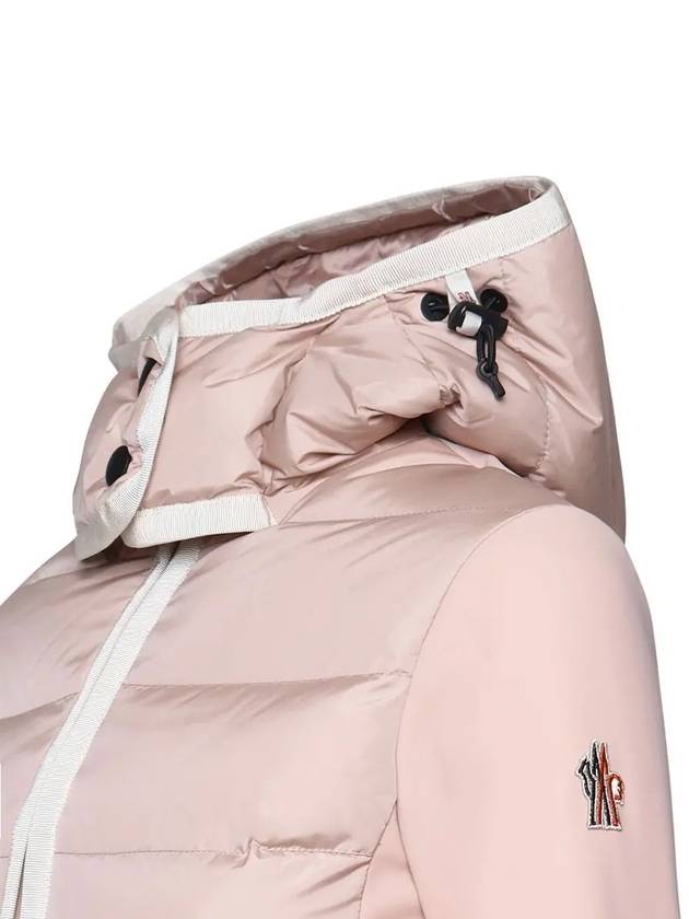 Women s padded zip up pink - MONCLER - BALAAN 4