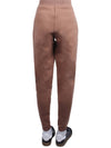 S Women's Tamaro brushed pants hazelnut brown TAMARO 002 - MAX MARA - BALAAN 5