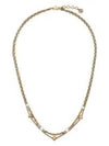 Pearl Skull Necklace Gold - ALEXANDER MCQUEEN - BALAAN 2