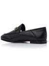 Leather Horsebit Loafers Black - GUCCI - BALAAN 4