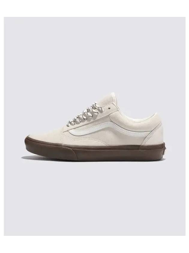 Old Skool Hairy Suede Low Top Sneakers Marshmallow - VANS - BALAAN 2