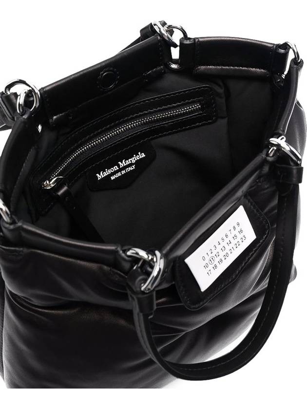 Glam Slam Mini Tote Bag Black - MAISON MARGIELA - BALAAN 4