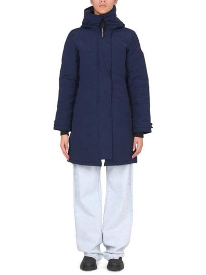 Lorette Hooded Padded Parka Navy - CANADA GOOSE - BALAAN 2