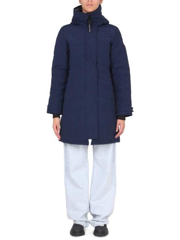 Lorette Hooded Padded Parka Navy - CANADA GOOSE - BALAAN 3