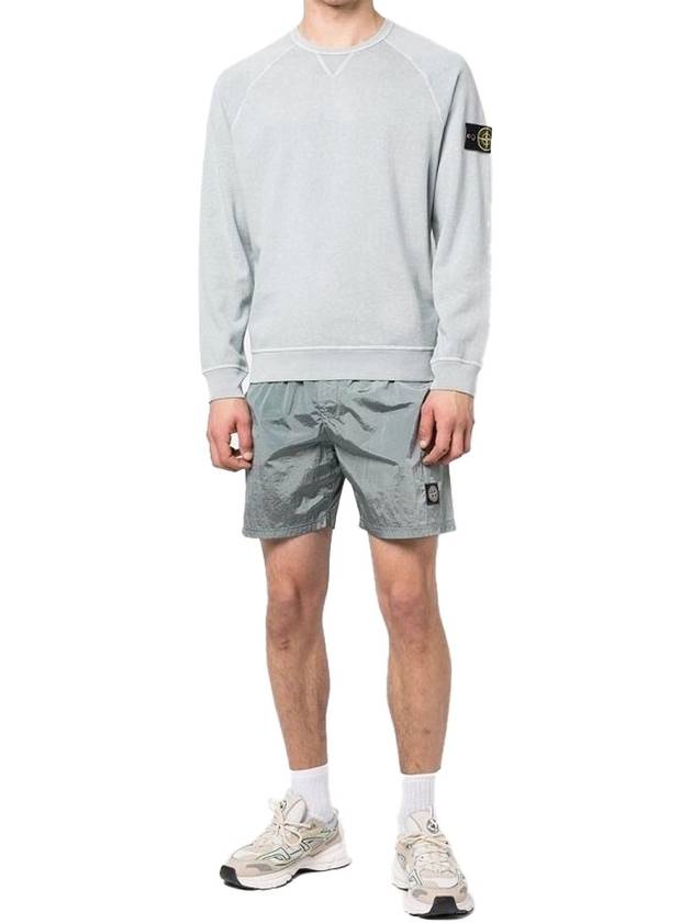 Nylon Metal Swimming Trunk Shorts Sky blue - STONE ISLAND - BALAAN 7