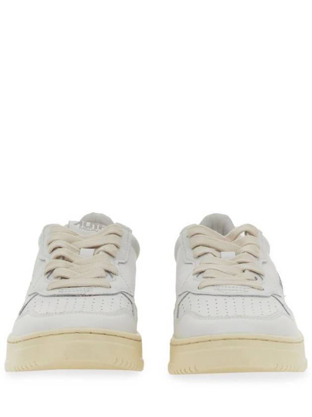 Medalist Leather Low Top Sneakers White - AUTRY - BALAAN 7