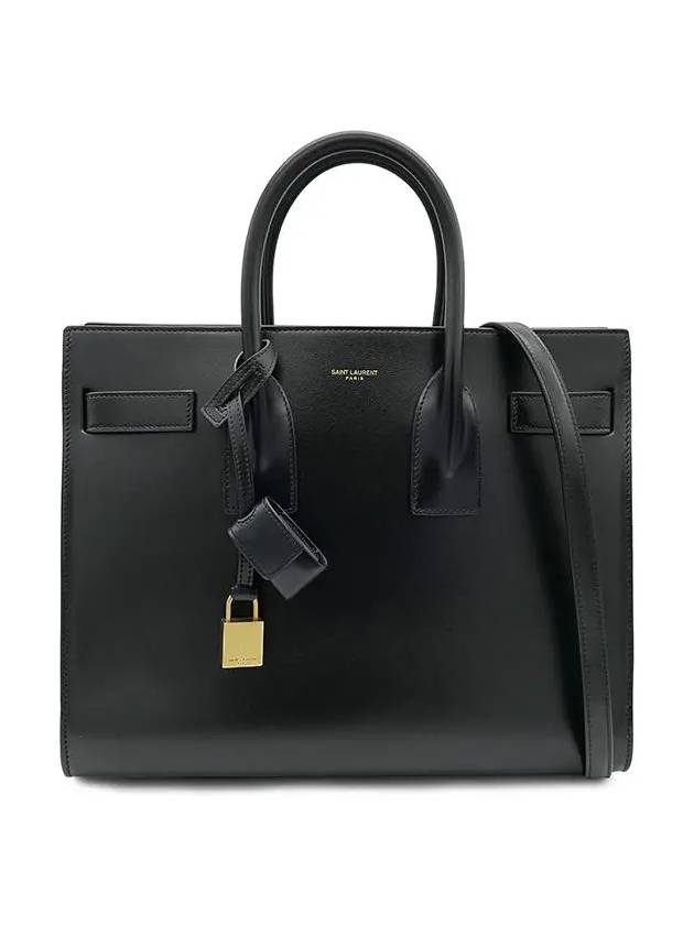 Sac De Jour Classic Small Tote Bag Black - SAINT LAURENT - BALAAN 3