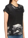 Women's Rosalia Ana Short Sleeve T-Shirt Black - ALLSAINTS - BALAAN 4