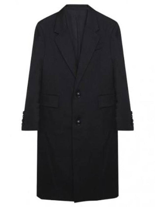 Coat oversized virgin wool single coat - AMI - BALAAN 1