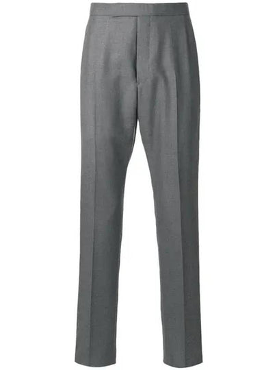 Super 120S Twill Classic Backstrap Trouser Pants Medium Grey - THOM BROWNE - BALAAN 2