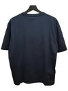 TS0005 J177291 Patch Short Sleeve T Shirt Navy - LANVIN - BALAAN 4