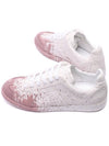 Replica Painting Low Top Sneakers White Pink - MAISON MARGIELA - BALAAN 7