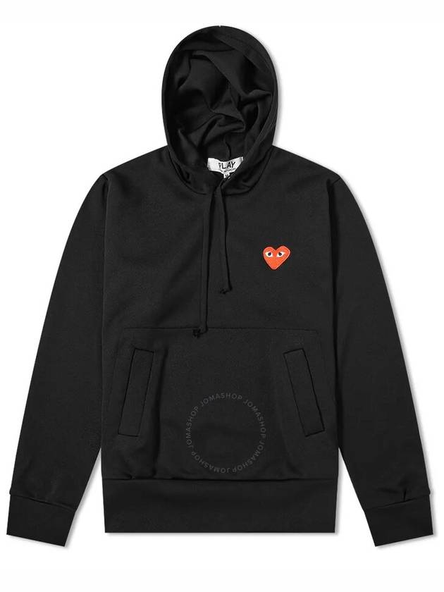 Red Heart Wappen Hoodie Top P1 T173 1 Black - COMME DES GARCONS - BALAAN 2