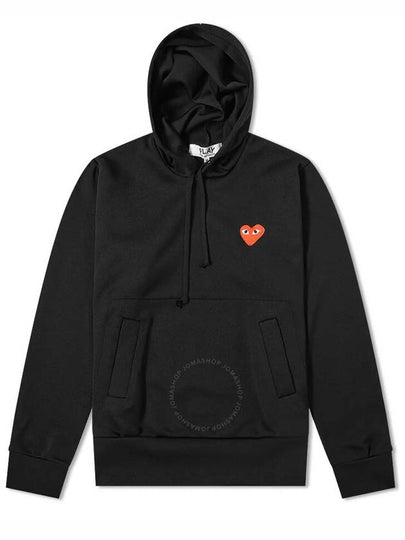 Red Heart Wappen Hoodie Top P1 T173 1 Black - COMME DES GARCONS - BALAAN 2