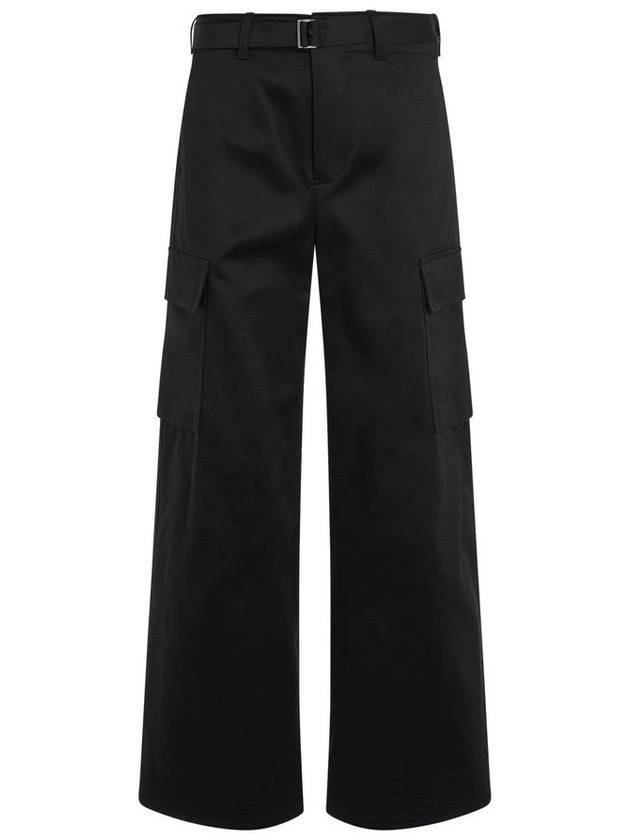 24 ss Cotton Gabardine Pants 2407078651 B0031023748 - SACAI - BALAAN 2